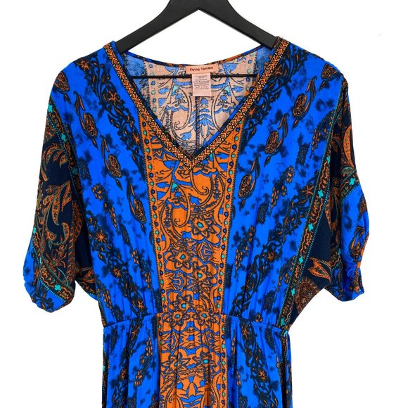 FLYING TOMATO Mixed Print Bohemian Dress - Picture 4 of 16